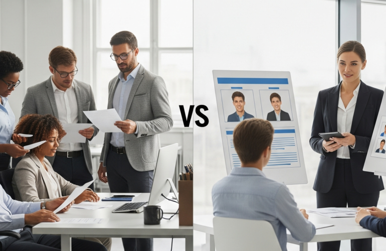 In-House Hiring vs. Recruiting Agencies
